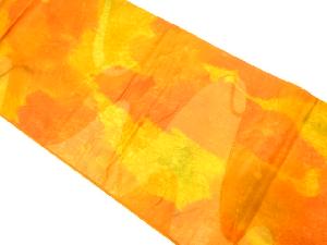 抽象模様織り出し　袋帯